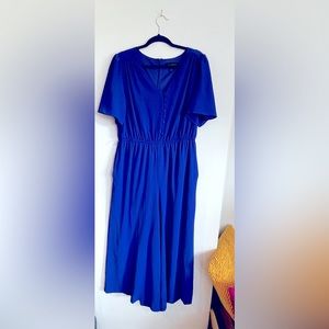 Lane Bryant. Jumpsuit / Romper. Royal blue. Size 12!